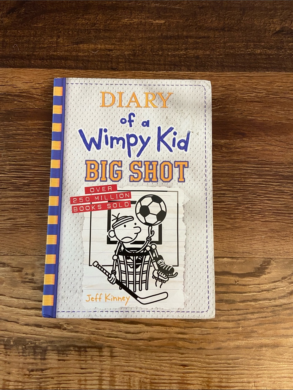 Diary of a Wimpy Kid: Big Shot Hardcover Journal - White/Blue